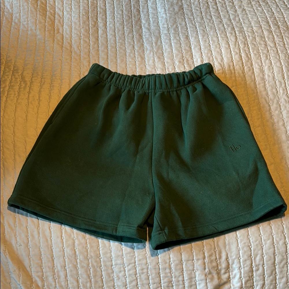Flo Green Athletic Shorts
